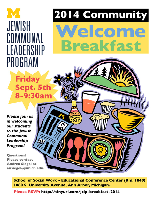 JCLP Annual Community Welcome Breakfast