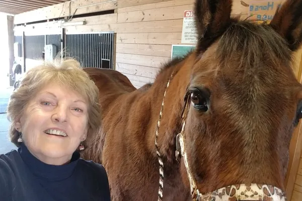 Jane and her horse PennEagle