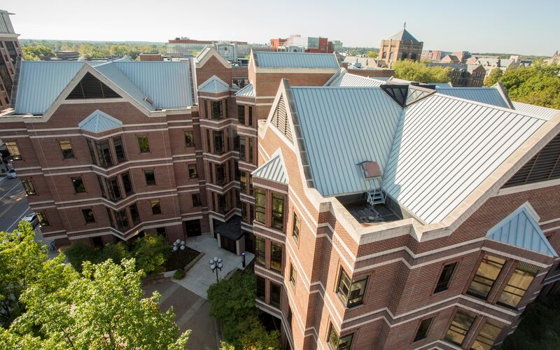 Aerial Photo of the SSW Building