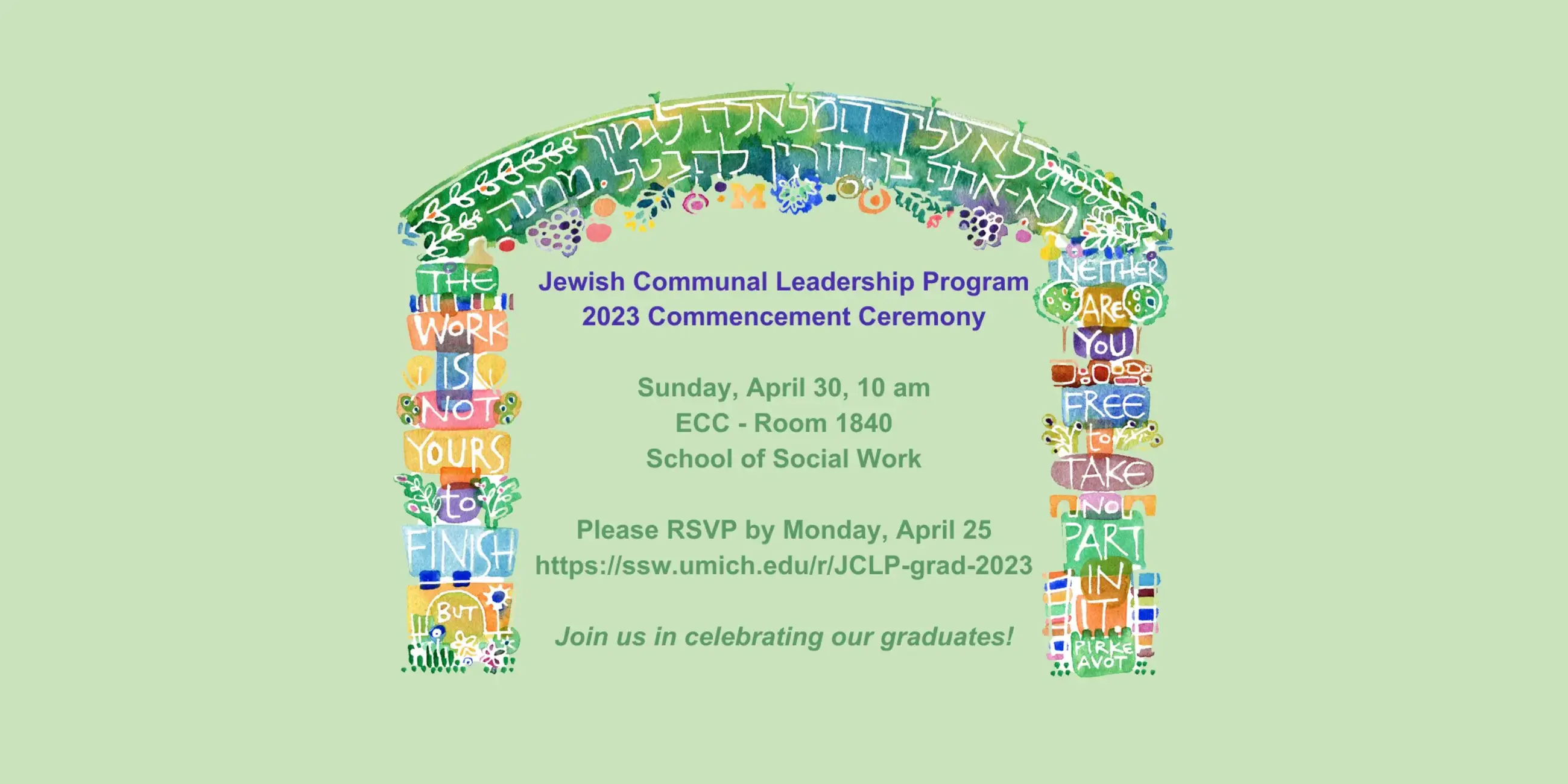 2023 JCLP Spring Commencement