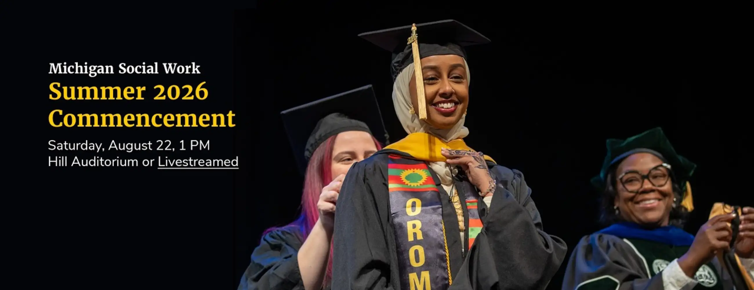 School of Social Work Summer Commencement 2026