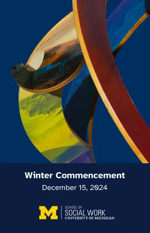 Winter 2024 Commencement Program Cover