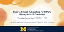 ENGAGE: Back to School: Advocating for BIPOC History in K-12 Curriculum