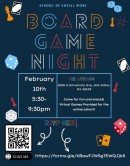 School of Social Work Board Game Night