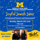 Joyful Jewish Jams: JCLP Communal Concert and Conversation