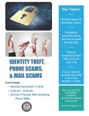How to spot and prevent identity theft, phone scams and mail scams