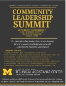 Community Leadership Summit - Equipping Leaders, Building Capacity, Accelerating Change
