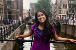 Amsterdam is such an unique city! It is absolutely gorgeous and incredibly diverse. My AirBnb is located outside of the city center in an immigrant community and I've been eating the most delicious food (Ghanian, Vietnamese, and of course-Indian).