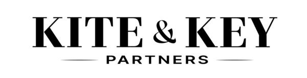 Kite & Key Partners logo featuring the words “Kite & Key” in large, elegant serif lettering, with the word “Partners” centered below in smaller sans-serif text and horizontal lines extending on either side.